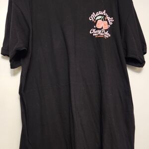 MARSHMELLO cherry Picker Only The Best Black Graphic T-Shirt